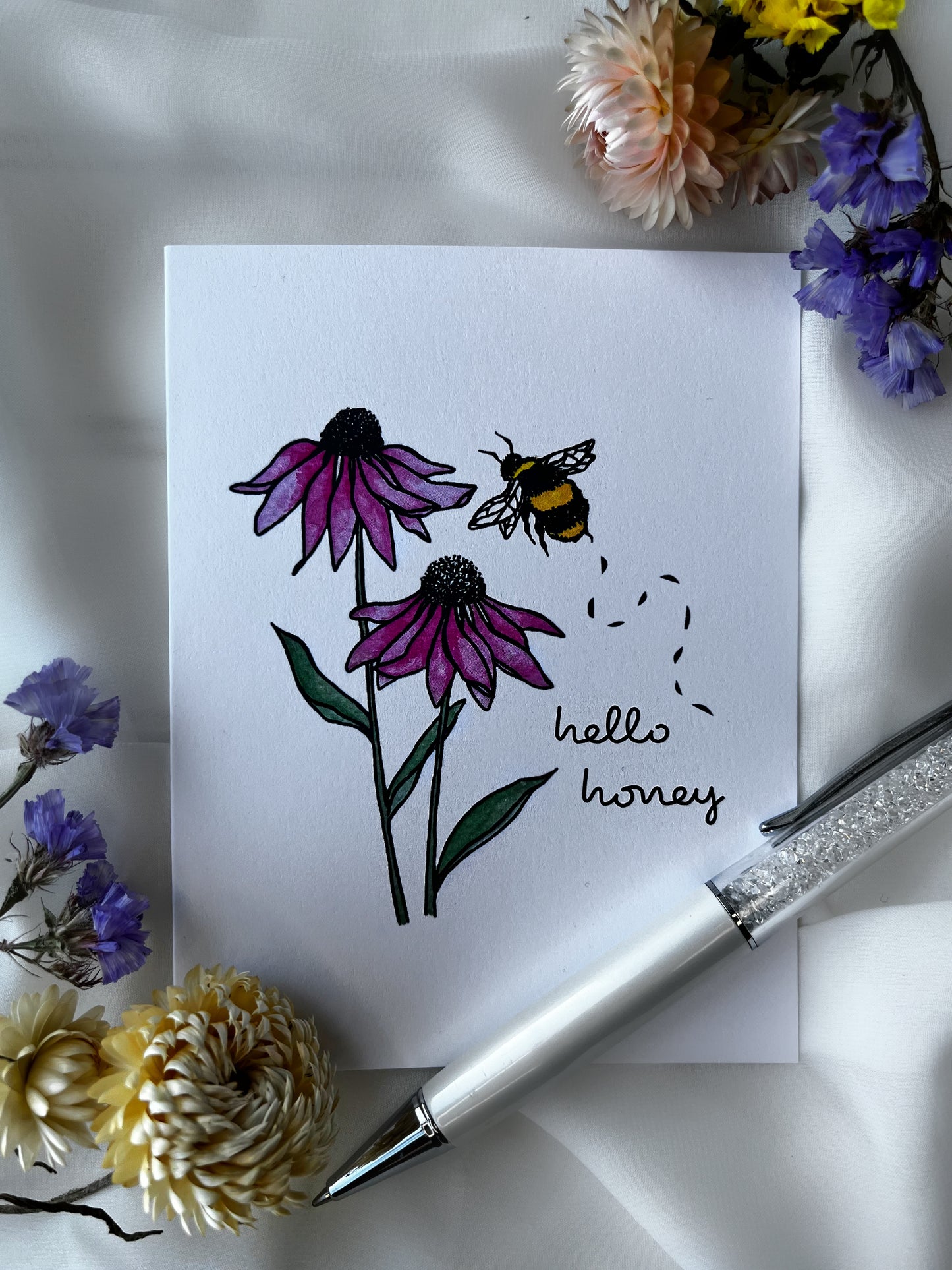 Hello Honey-Bee Card